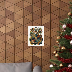 Retro Vinyl Record Music Lover - Poster zdjęcie 4