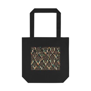 Boho Dreamcatcher Feathers - Tote Bag zdjęcie 1