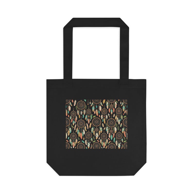 Boho Dreamcatcher Feathers - Tote Bag zdjęcie 1
