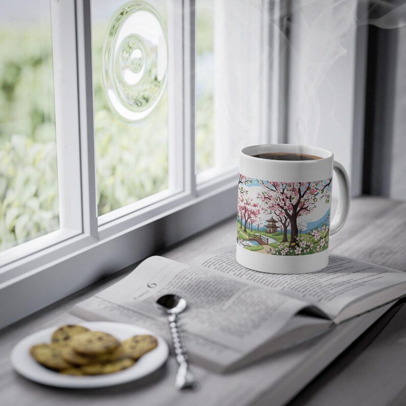 Cherry Blossom Spring - Mug immagine 5