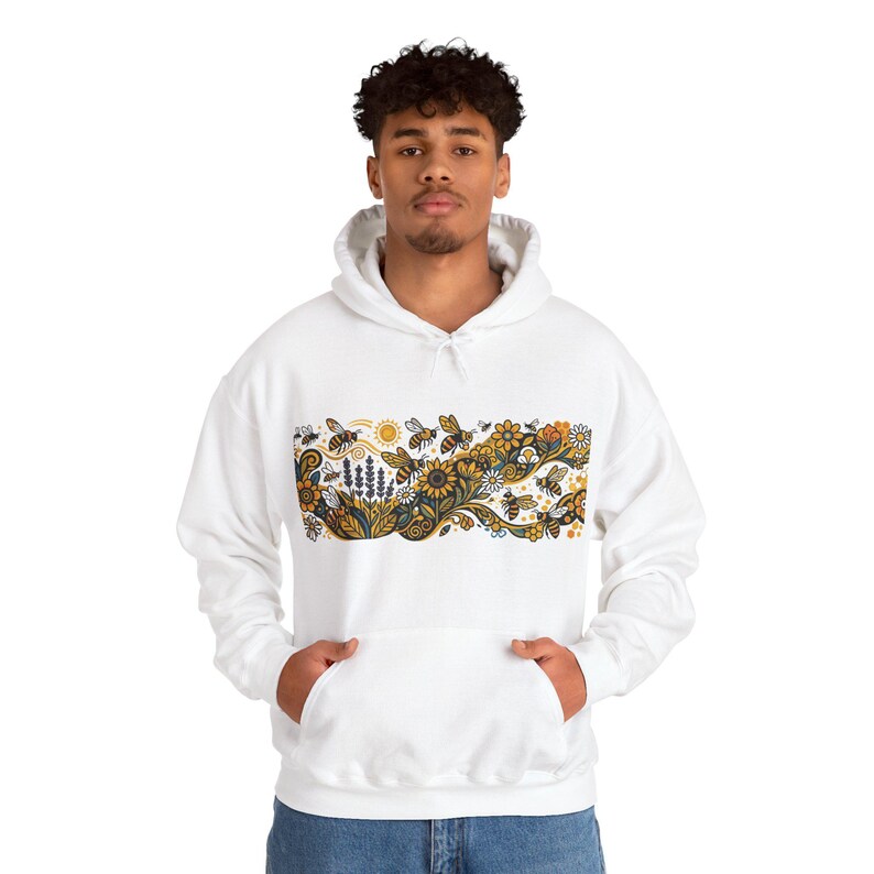 Bee Kind Save The Bees - Hoodie 画像 7
