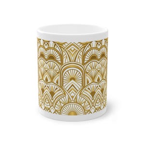 Art Deco Golden Geometry 1920S - Mug image 1