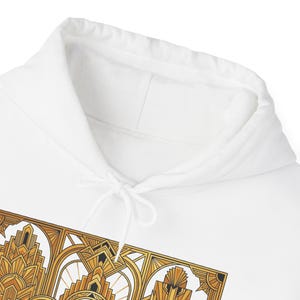 Art Deco Golden Geometry 1920S - Hoodie image 3