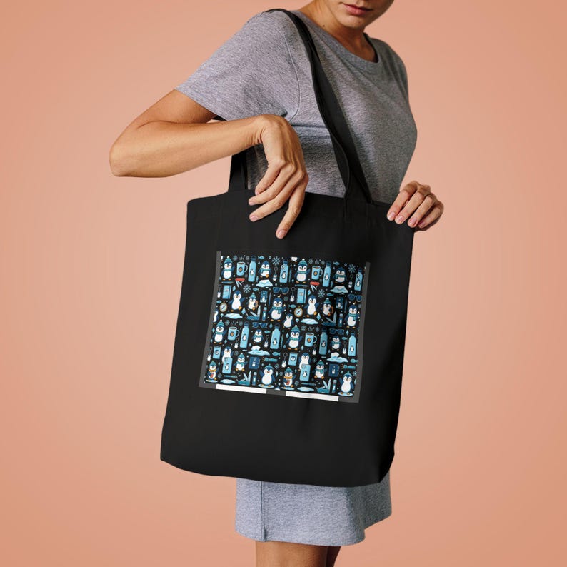 Penguin Arctic Cute - Tote Bag image 4