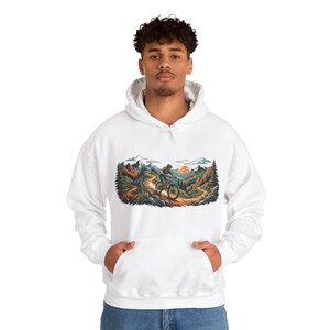 Mountain Bike Trail Adventure - Hoodie image 6