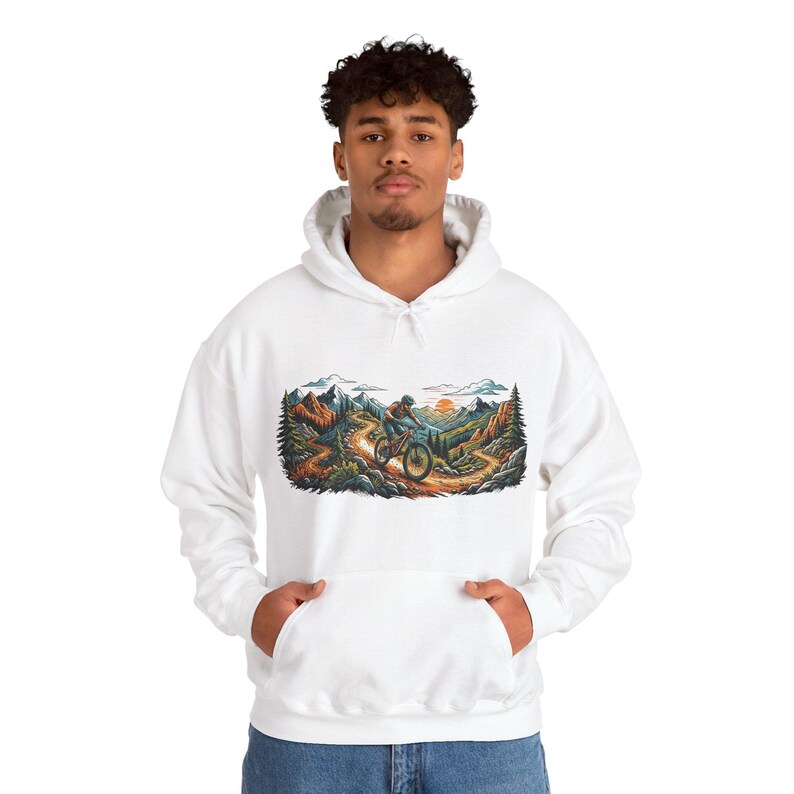 Mountain Bike Trail Adventure - Hoodie image 6