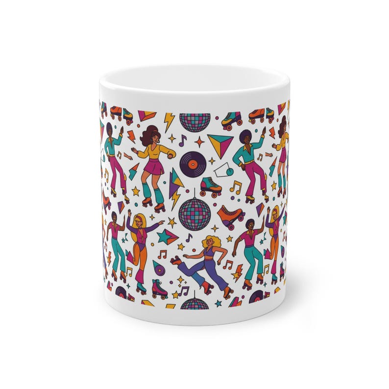Roller Disco Retro Funk Party - Mug image 1