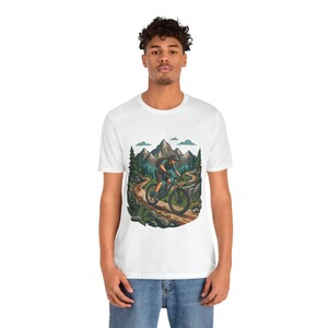 Mountain Bike Trail Adventure - Tshirt Bild 5