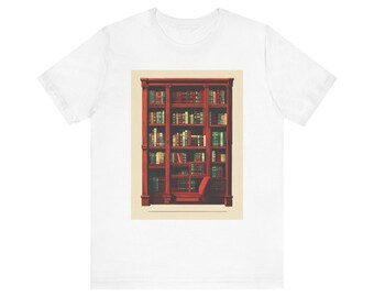 Just One More Chapter T-Shirt, Vintage Library Book Lover Gift, Retro Reading Tee