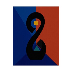 Minimalist Poster, Less is More Wall Art, Modern Minimalist Decor, Abstract Typography Print, Scandinavian Interior Desi image 2