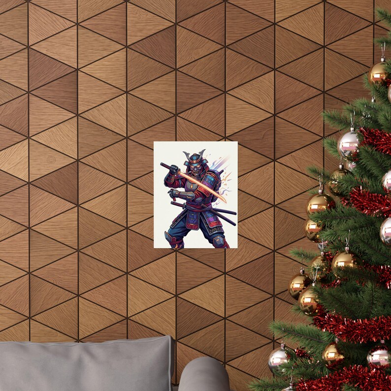Cyber Samurai Robot Warrior - Poster image 4