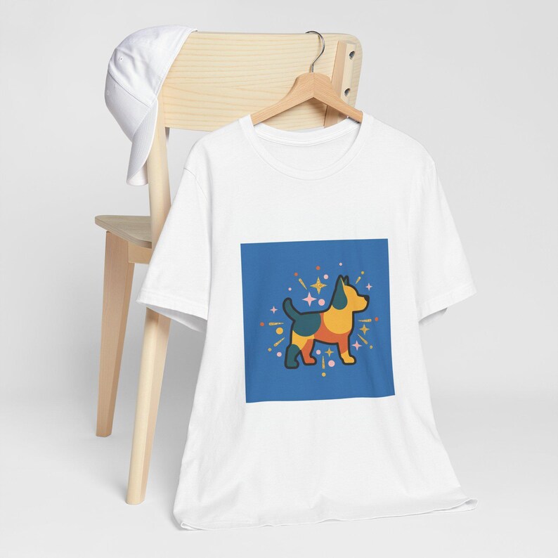 Dog Hair Is My Glitter T-Shirt, Funny Dog Mom Shirt, Pet Lover Gift image 3