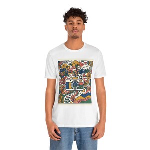 Collect Memories Not Things Travel T-Shirt, Wanderlust Gift, Adventure Apparel, Minimalist Travel Tee Bild 4