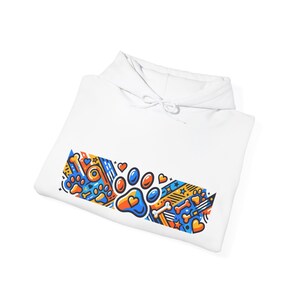 Dog Mom Paw Prints - Hoodie imagem 2