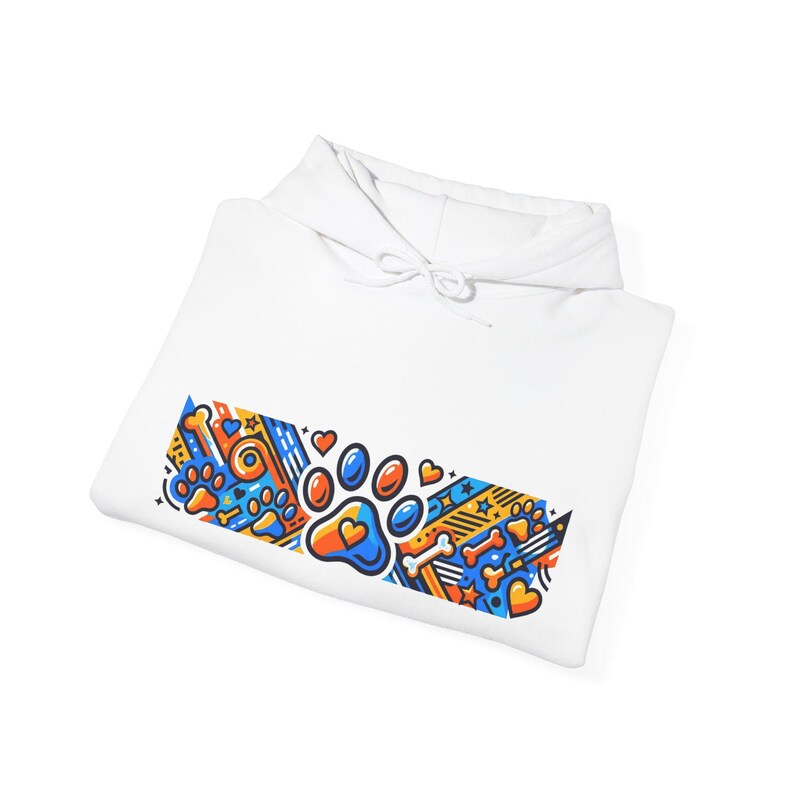 Dog Mom Paw Prints - Hoodie imagem 2