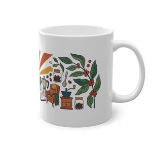 Motivational Quote Rise And Grind - Mug immagine 3