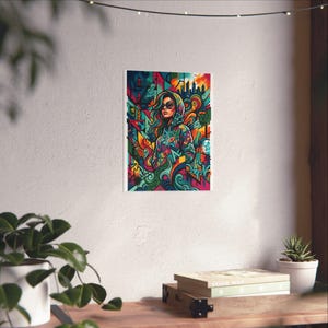 Graffiti Urban Street Art Mural - Poster image 6