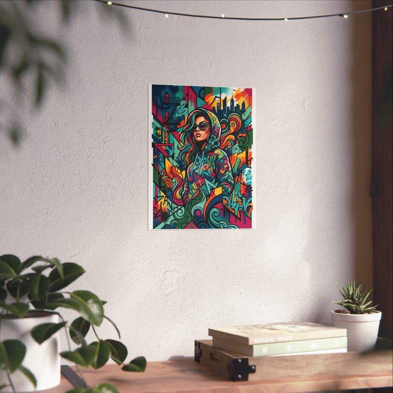 Graffiti Urban Street Art Mural - Poster image 6