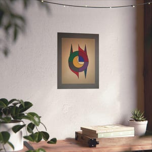 Minimalist Poster - Less is More Typography Art, Modern Abstract Wall Art, Simple Aesthetic Room Decor, Scandinavian Int zdjęcie 6