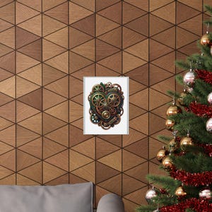 Steampunk Gears And Clockwork Brass - Poster imagem 4