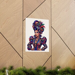Drag Queen Fabulous Portrait - Poster imagen 5