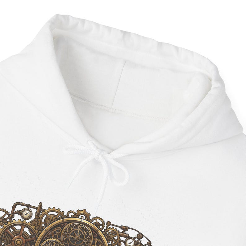 Steampunk Gears And Clockwork Brass - Hoodie imagen 3