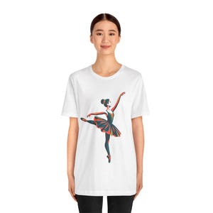 Ballet Dancer Elegant Pose - Tshirt Bild 4