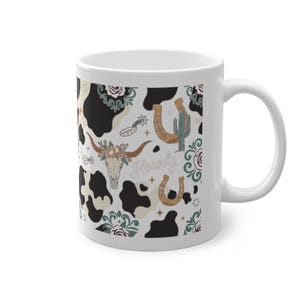 Cow Print Western Style - Mug imagem 3