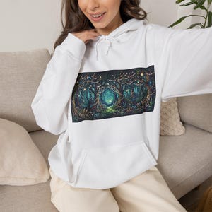 Enchanted Forest Fairy Lights - Hoodie Bild 5