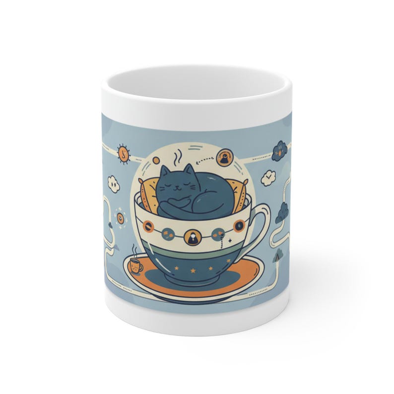 Socially Distanced Since Birth Funny Introvert Mug, Introverted Gift, Funny Coffee Mug, Anti Social Mug, Introvert Coffe bild 1