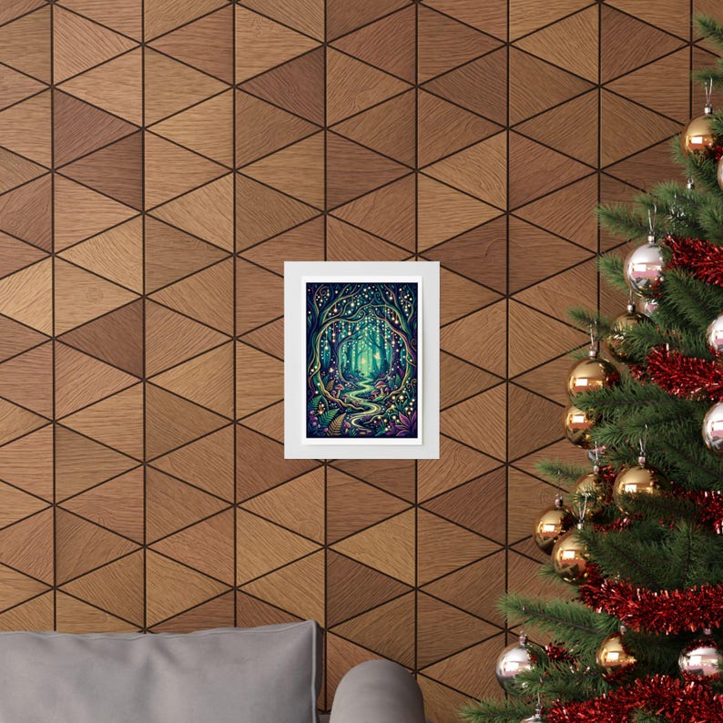 Enchanted Forest Fairy Lights - Poster 画像 4