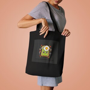 Funny Avocado Toast Breakfast - Tote Bag afbeelding 4