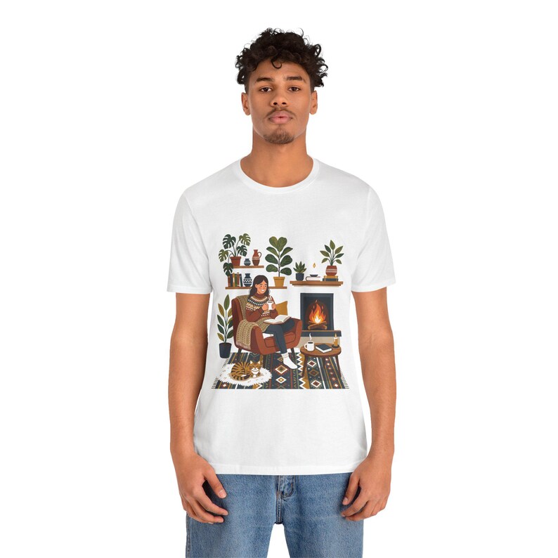 Scandinavian Hygge Cozy Home - Tshirt Bild 6