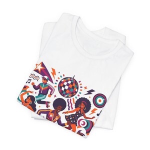 Roller Disco Retro Funk Party - Tshirt image 2