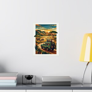 Safari Jeep African Adventure - Poster Bild 8