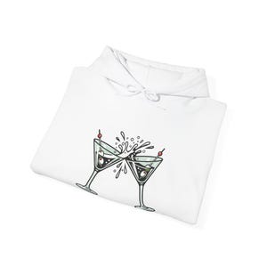 Martini Glass Cheers - Hoodie imagem 2