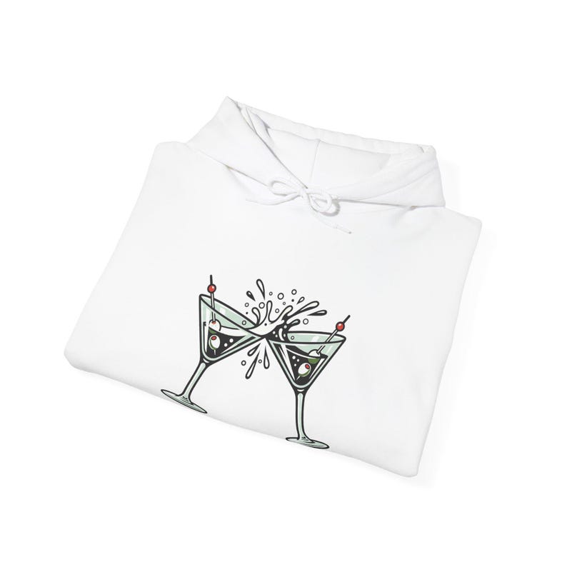 Martini Glass Cheers - Hoodie imagem 2