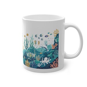 Mermaid Ocean Fantasy - Mug image 3