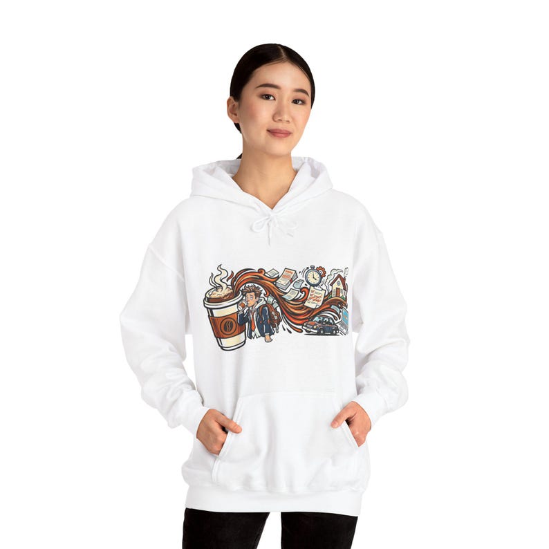 Coffee First Adulting Later - Hoodie image 6