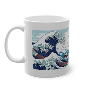 Japanese Wave Kanagawa Style - Mug immagine 2