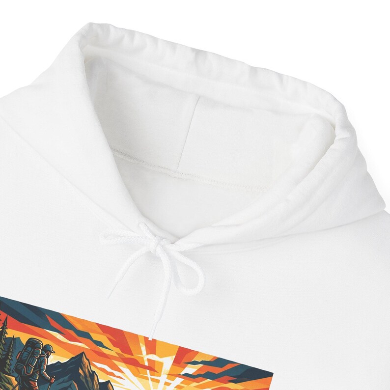 Mountain Sunrise Hiker - Hoodie image 3
