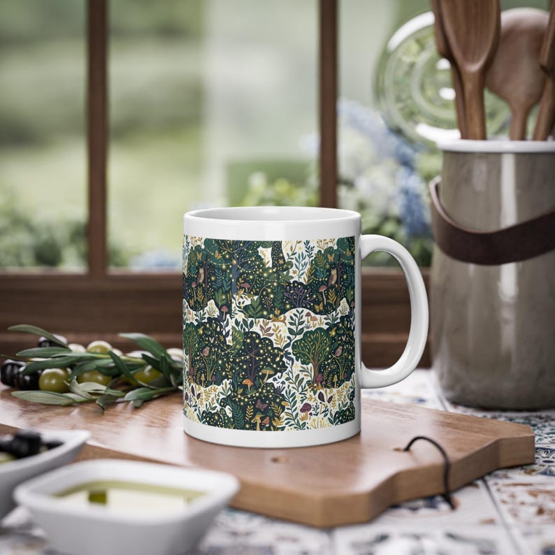 Enchanted Forest Fairy Lights - Mug image 4
