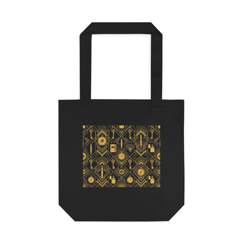 Art Deco Golden Geometry 1920S - Tote Bag imagen 1