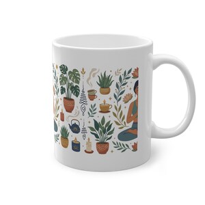 Yoga Pose Namaste - Mug image 3