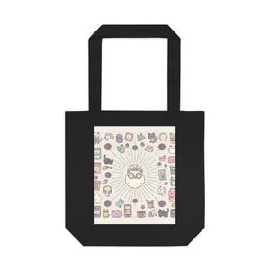 Crazy Cat Lady Tote Bag - Cat Lover Gift - Funny Cat Bag - Cat Mom Tote - Cat Lady Canvas Bag - Cat Themed Gift for Wome Bild 1