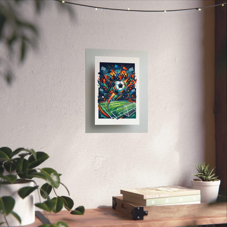 Soccer Ball Field Passion - Poster image 6