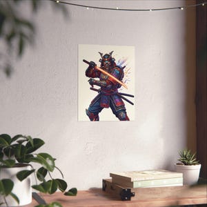 Cyber Samurai Robot Warrior - Poster image 6
