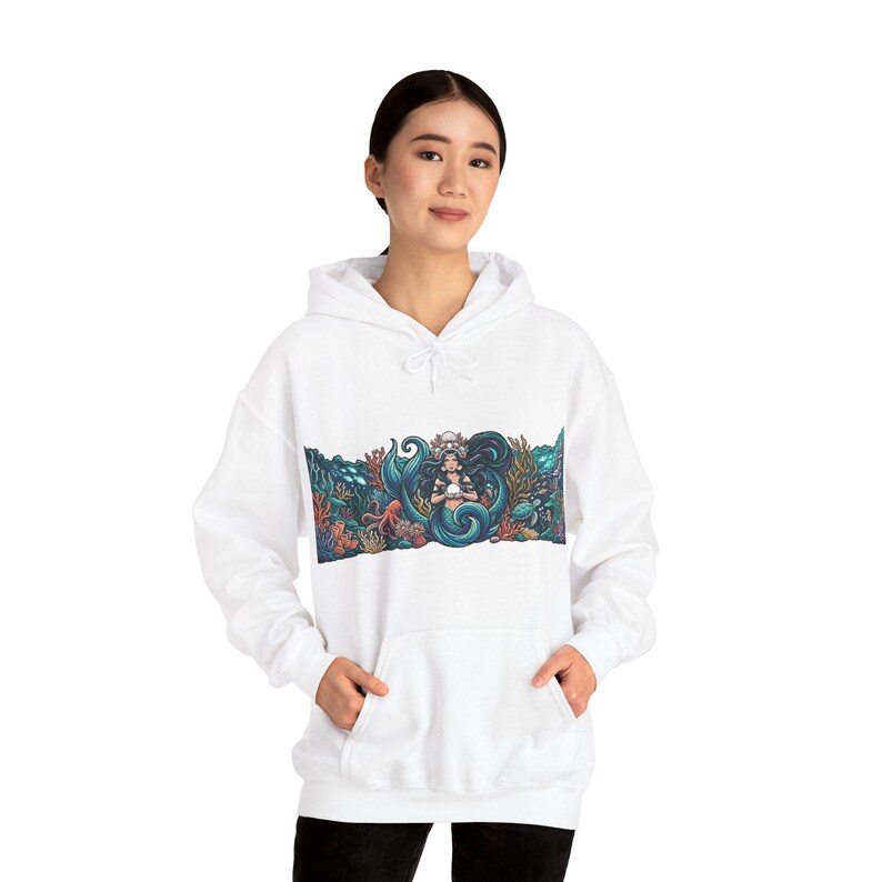 Mermaid Ocean Fantasy - Hoodie image 6