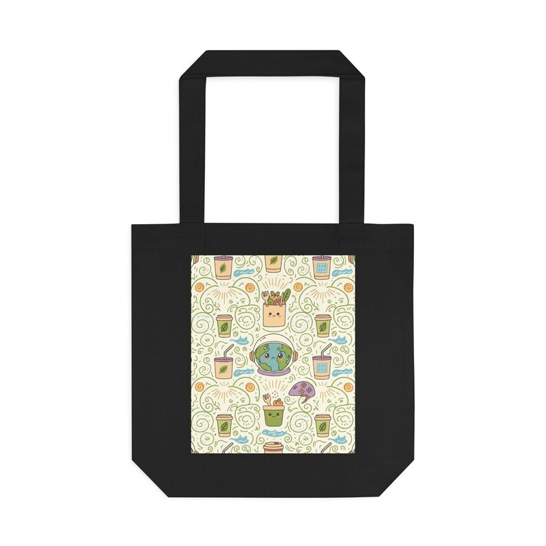 Eco Friendly Tote Bag | There Is No Planet B | Reusable Canvas Bag | Zero Waste Gift bild 1