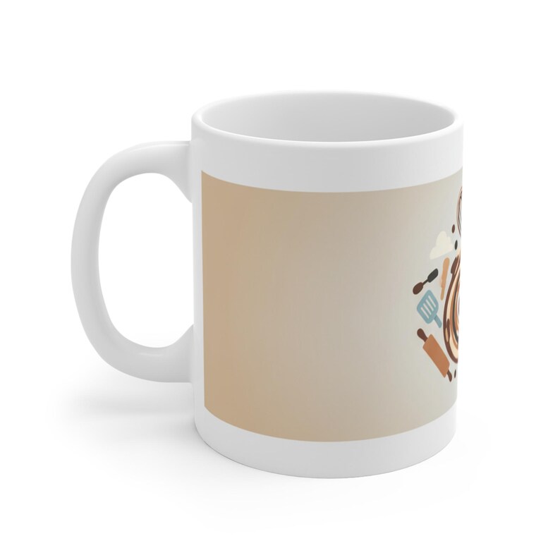 Whisk Taker Funny Baking Mug, Pastry Chef Gift, Baking Lover Coffee Cup, Kitchen Decor, Baker Mug image 2